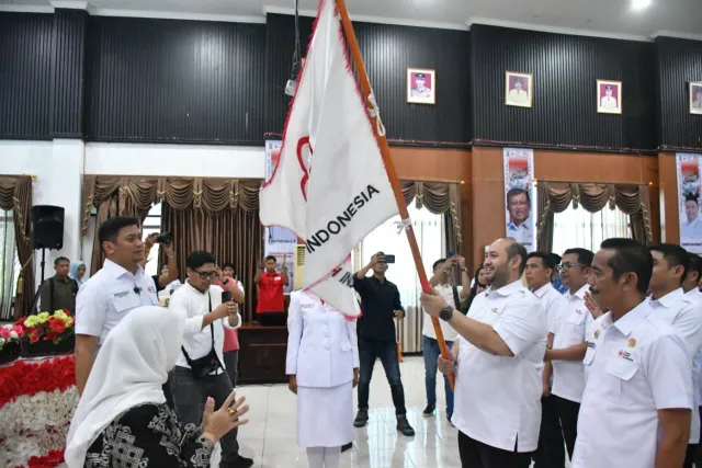 Dihadiri Bupati, Ahmad Fauzan Guntur Resmi Dilantik Jadi Ketua PMI Sinjai