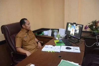 Pemkab Sinjai Ikuti Rakor Pengendalian Inflasi dan Sinkronasi Program Pusat dan Daerah Bersama Kemendagri 