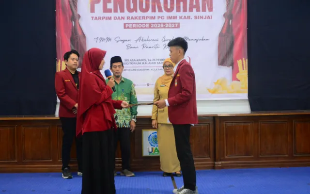 Wakili Bupati Sinjai, Staf Ahli Ajak Pengurus Baru IMM Jadi Mitra Strategis Bangun Bumi Panrita Kitta
