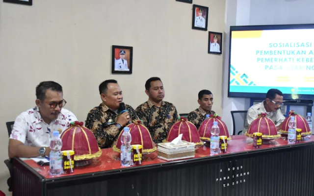Sosialisasi dan Pembentukan Asosiasi Pemerhati Kebersihan Pasar Baringeng Digelar di Desa Panaikang