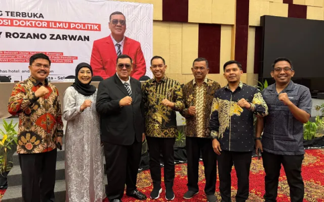 Wabup Sinjai Hadiri Sidang Promosi Doktor Rully Rozano Zarwan, Tekankan Pentingnya Sinergi Politik dan Akademik