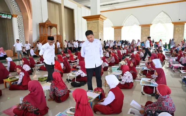Seribu Lebih Pelajar Meriahkan Gebyar Ramadan Disdik Sinjai