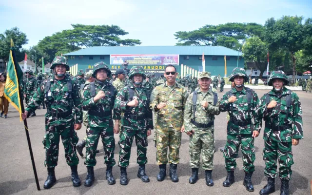 Wabup Sinjai Hadiri Pembukaan Latsarmil Komcad ASN dan Kepala Desa di Rindam XIV/Hasanuddin