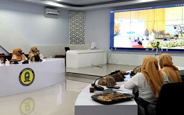 DWP Sinjai Ikuti Halal Bihalal dan Peringatan Hari Kartini Tingkat Pusat Secara Virtual