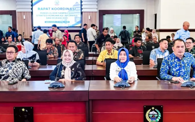 Bupati Sinjai Hadiri Rakor Pengelolaan Sampah dan Strategi KIE di Makassar