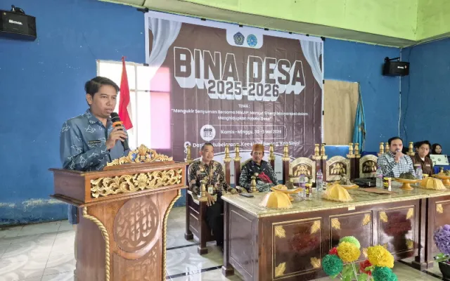Bina Desa di Sinjai Borong, Staf Ahli Bupati Ajak Mahasiswa Hidupkan Potensi Lokal