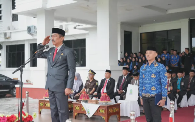 Sekda Sinjai Pimpin Upacara Hari Otonomi Daerah ke-30, Tekankan Sinergi Pusat-Daerah