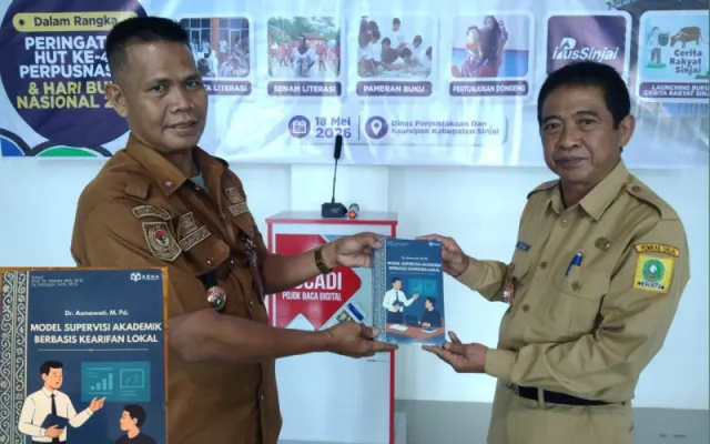 Kadis Kominfo Sinjai Aktif Berkarya, Jadi Editor Buku Supervisi Akademik