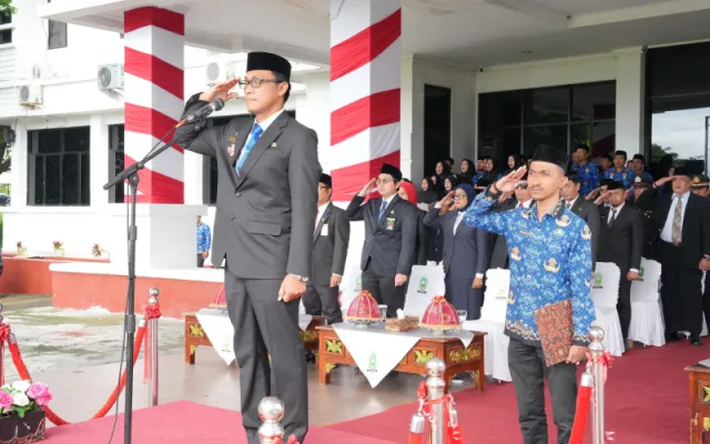 Pimpin Upacara Peringatan Harkitnas ke-118, Asisten I Setdakab Sinjai Ajak Jaga Tunas Bangsa