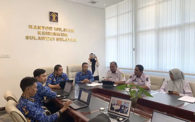 Pemkab Sinjai Ikuti Rapat Harmonisasi Empat Ranperbup di Kanwil Kemenkum Sulsel