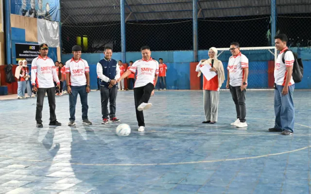 Irwan Suaib Buka Spensa Masseddi Futsal Competition III, Diikuti 63 Tim