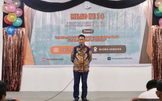 Hadiri Milad ke-34 KMS UNM, Pemkab Sinjai Apresiasi Kontribusi Mahasiswa untuk Daerah