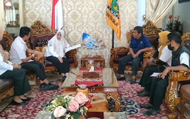 Ketua KTNA Temui Bupati Sinjai, Bahas Kesiapan Mengikuti Penas di Gorontalo