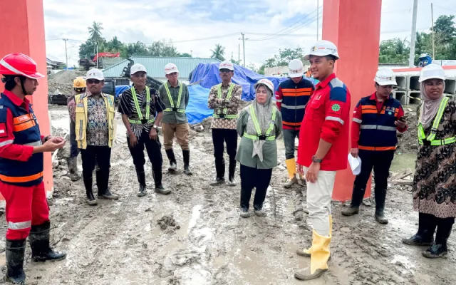 Bupati Ratnawati Tinjau Sekolah Rakyat Sinjai, Progres Pembangunan Capai 82 Persen