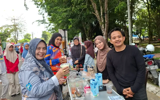 Bupati Sinjai Hadir di Car Free Day, Kampanyekan Lingkungan Bersih dan Transaksi Digital