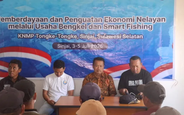 Sinergi Lintas Sektor,  KNMP Tongke-Tongke Perkuat Kemandirian Nelayan