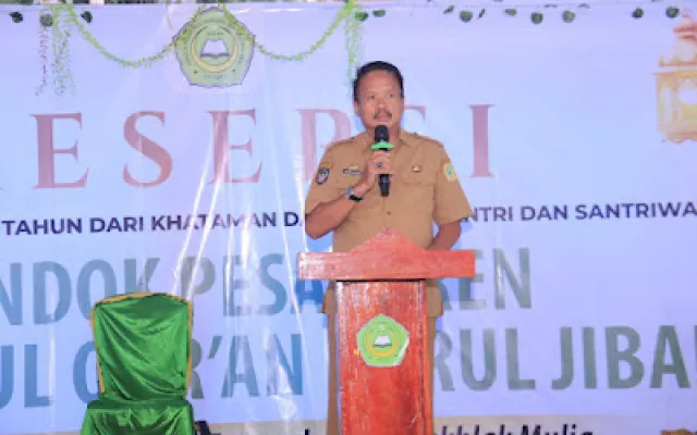 Staf Ahli Bupati Hadiri Tasyakuran Khataman dan Wisuda Santri Nurul Jibal