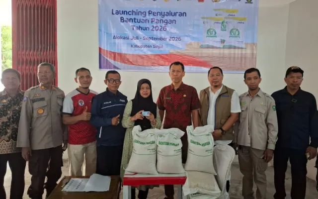 Staf Ahli Bupati Hadiri Launching Penyaluran Bantuan Pangan di KDMP Balangnipa