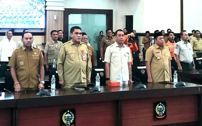 Hadiri Press Release BMKG, Wabup Sinjai Tekankan Kesiapsiagaan Hadapi Dampak El Nino