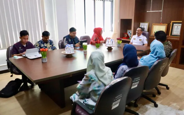 KPPG Makassar Audiensi dengan Sekda Sinjai, Bahas Penguatan Program MBG