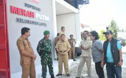 Sekda Pantau Kesiapan KDKMP di Sinjai Utara, Pastikan Sarana Prasarana Memadai