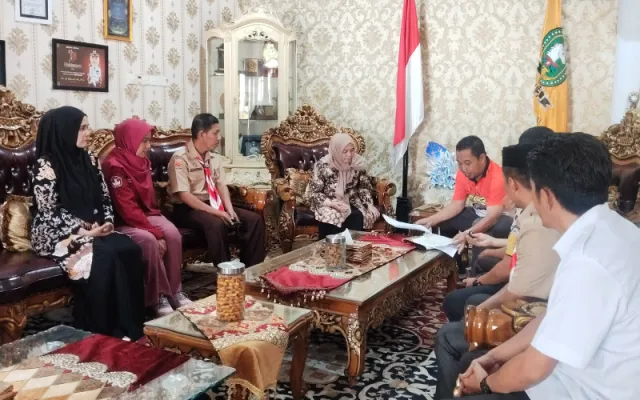 Bahas Apel Besar Hari Pramuka ke-65, Bupati Sinjai Sambut Baik Audiensi Kwarcab Gerakan Pramuka Sinjai