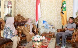Bupati Sinjai Terima Audiensi Wakapolres Bahas Hibah Gedung BNK