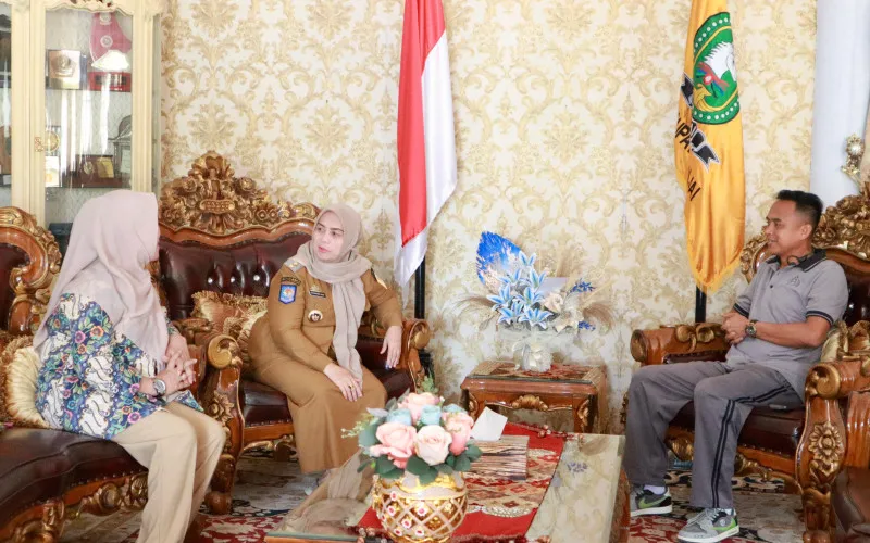 Bupati Sinjai Terima Audiensi Wakapolres Bahas Hibah Gedung BNK