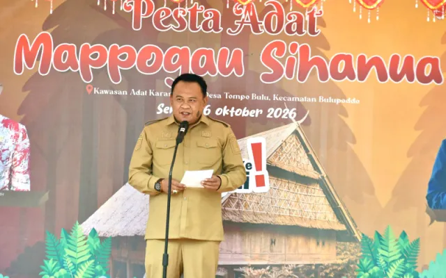 Hadiri Pesta Adat Mappogau Sihanua, Staf Ahli Bupati Harap Budaya Karampuang Makin Dikenal