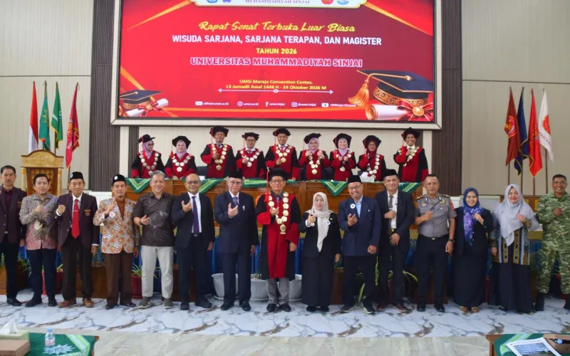Bupati Sinjai Hadiri Wisuda UMSi, Dorong Sarjana Berkontribusi bagi Pembangunan Daerah
