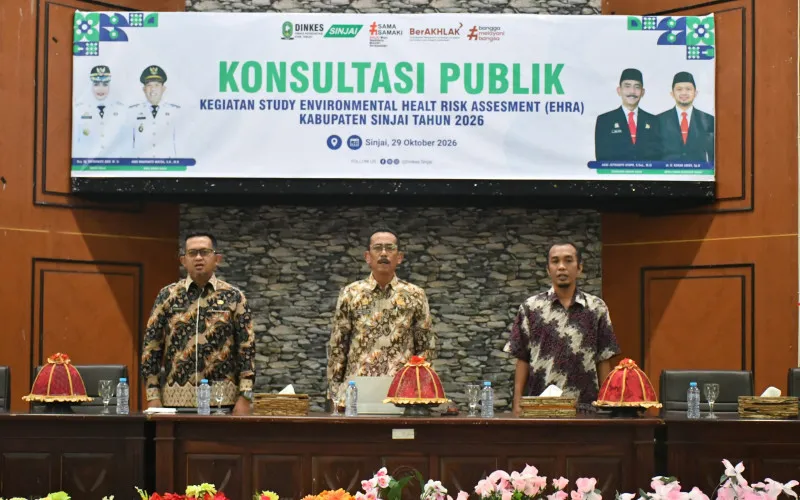 Buka Konsultasi Publik EHRA 2026, Sekda Sinjai Tekankan Perencanaan Berbasis Data
