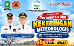BMKG Keluarkan Peringatan Dini Kekeringan, BPBD Sinjai Imbau Warga Hemat Air
