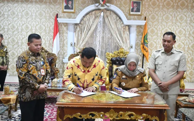 Bupati Sinjai dan Bupati Penajam Paser Utara Teken Kesepakatan Kerja Sama Pembangunan Antardaerah