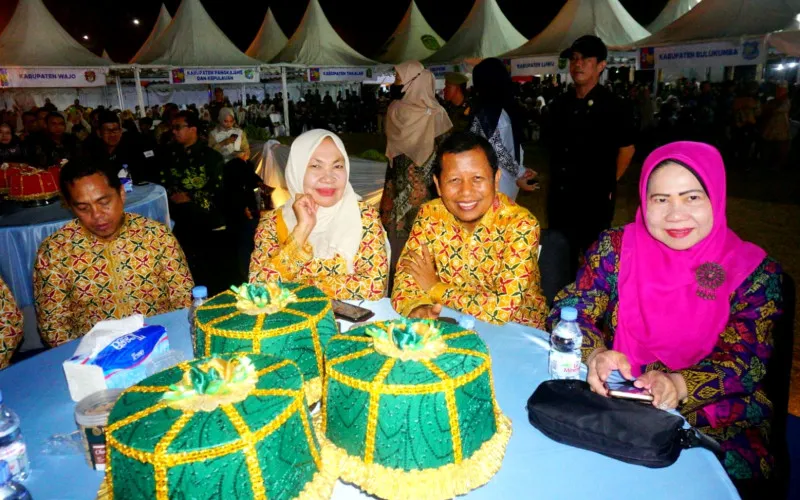 Kadiskopnaker Sinjai Hadiri Puncak Pekan Expo K-UMKM di Sorowako