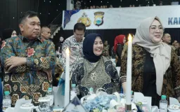 Bupati Sinjai Hadiri Kenal Pamit Kapolda Sulsel di Makassar 
