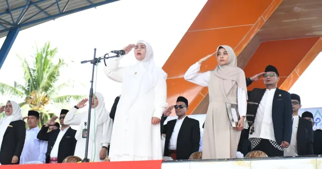 Bupati Ratnawati Jadi Irup pada Apel Hari Santri 2025 di Alun-Alun Sinjai Bersatu