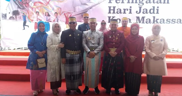 Wabup Sinjai Hadiri HUT ke-418 Kota Makassar, Wujudkan Sinergi dan Kebersamaan Daerah