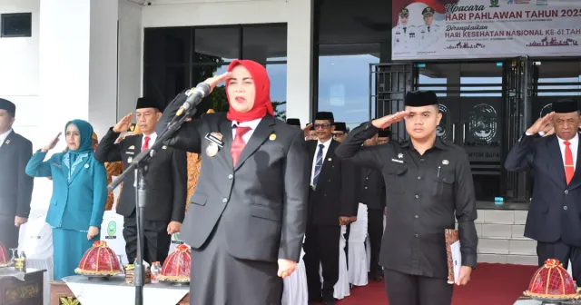 Pemkab Sinjai Peringati Hari Pahlawan 2025, Bupati: Teladani Semangat Pengabdian Para Pahlawan