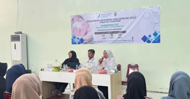 Percepat Penurunan Stunting, BBPOM Makassar Gandeng Dinkes Sinjai Gelar Parenting KIE 