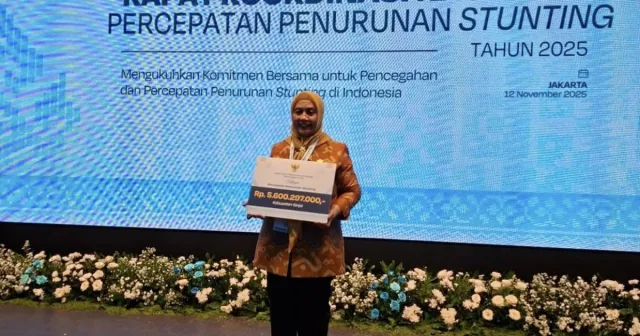 Wujudkan Generasi Sehat, Bupati Sinjai Ikuti Rakornas Percepatan Penurunan Stunting di Jakarta