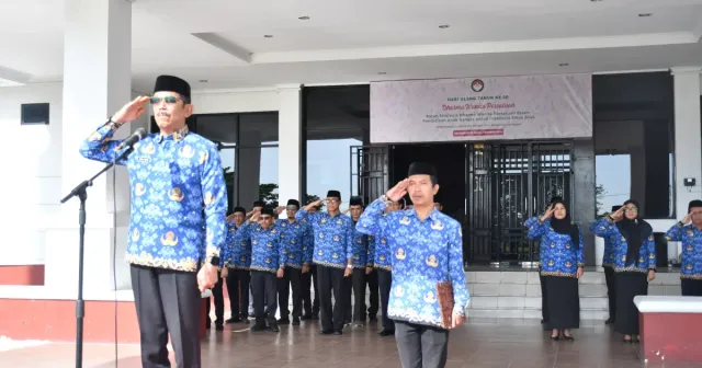 Pimpin Upacara HKN, Sekda Sinjai Ajak ASN Jadi Teladan Pemanfaatan Lahan Pekarangan