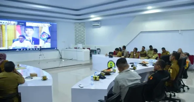 Bahas RTRW, Bupati Sinjai dan Wabup Ikut Rakor dengan Kemendagri RI Via Virtual
