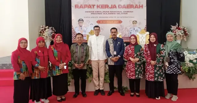Ketua Dekranasda Sinjai Hadiri Rakerda Dekranasda Sulsel, Tegaskan Komitmen Penguatan UMKM Kerajinan