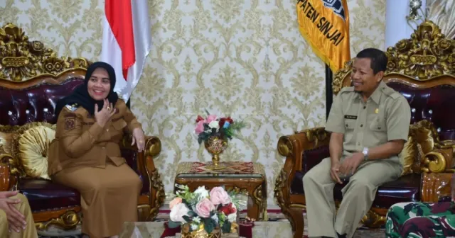 Temui Bupati Ratnawati, Kadiskopnaker Sinjai Laporkan Kesiapan Lahan Pembangunan Gerai Koperasi Merah Putih