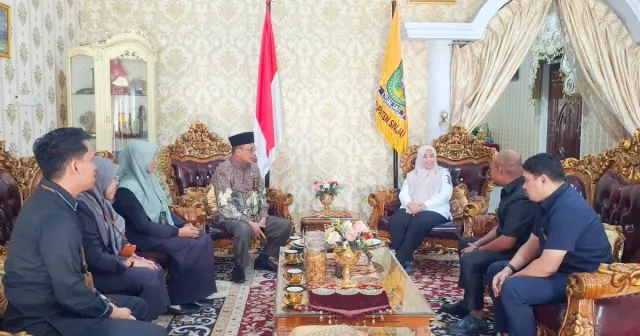 Pastikan Kelayakan Lokasi, Ketua PTA Makassar Audiensi dengan Bupati Sinjai Terkait Hibah Tanah Kantor PA 