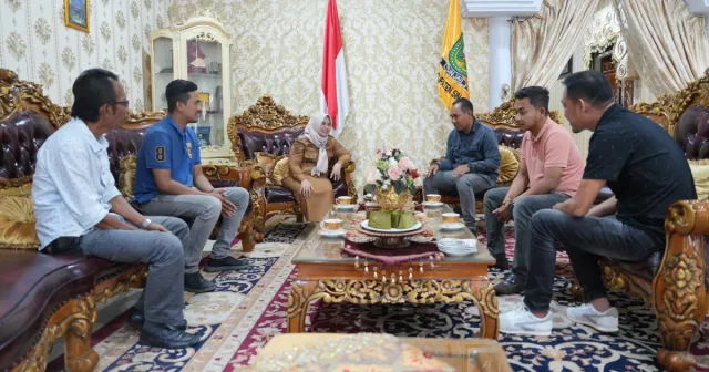 Bupati Ratnawati Terima Audiensi KONI Sinjai, Bahas Pelantikan dan Persiapan Porprov Sulsel 2026