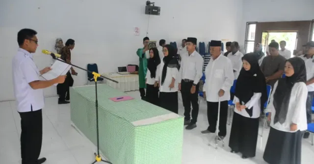 Wakili Bupati, Asisten I Setdakab Sinjai Lantik Lima Anggota BPD PAW Sisa Masa Jabatan 2025–2027