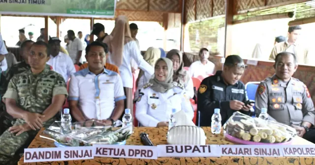 Hadir di BPP Sinjai Timur, Bupati Ratnawati Sambut Pengumuman Swasembada Pangan