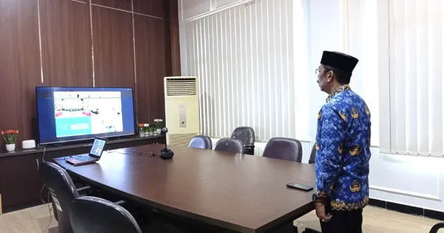 Antisipasi Lonjakan Inflasi Jelang Ramadan, Sekda Sinjai Ikuti Rakor Bersama Kemendagri