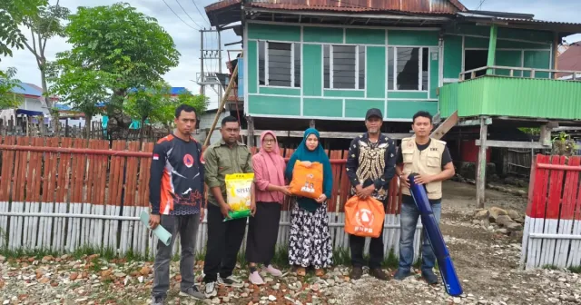 BPBD Sinjai Salurkan Bantuan Logistik untuk Korban Terdampak Angin Kencang